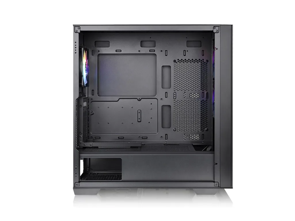 Thermaltake Divider 370 ARGB Mid tower, tempered glass, 3x 120mm ARGB PWM fan - slika 4