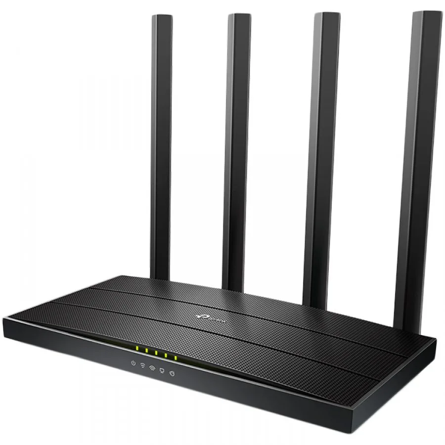 TP-Link AC1900 802.11ac Wave2 3×3 MIMO Wi-Fi Router, 1300Mbps at 5GHz + 600Mbps at 2.4GHz, 5 Gigabit Ports,4 antennas, Beamforming,Smart Connect,IPTV, Access Point Mode, IPv6 Ready,Tether App,Cloud su - slika 2