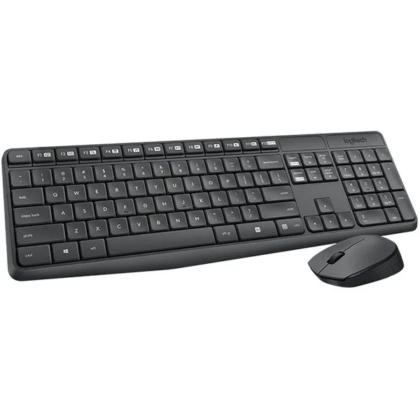 LOGITECH MK235 Wireless Combo - GREY - HRV-SLV-SRB - slika 2