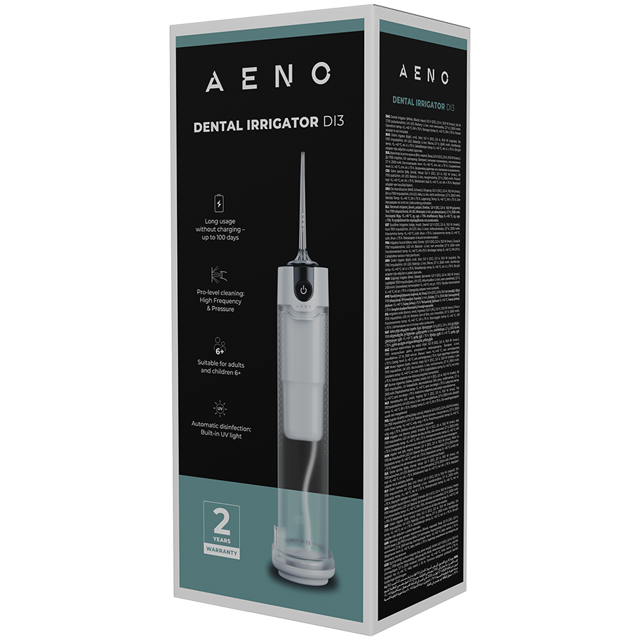 Dental Irrigator with Magnetic nozzles: 3.7V, 8W, 2500mAh, 240ML - slika 5