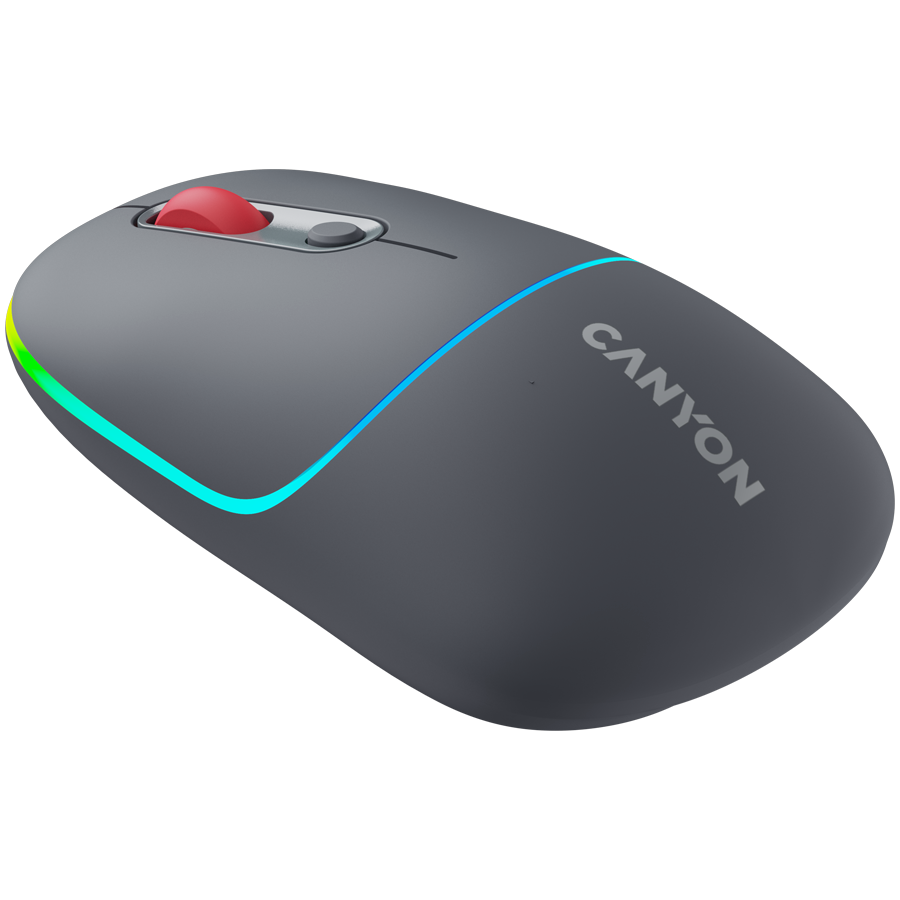 CANYON mouse MW-22 2in1 BT/ Wireless Dark Grey - slika 2