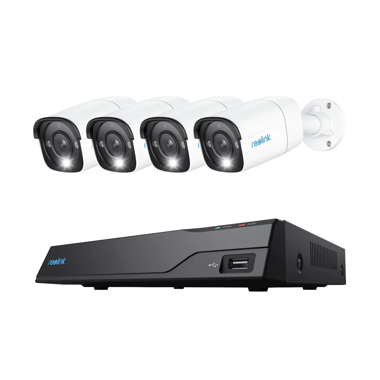 Reolink NVR snimač NVS8-12MB4 4K, 12MP, 8 kanalni NVR, 2TB HDD, 4x kamera POE