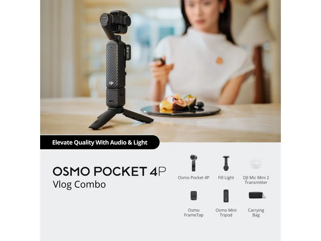 DJI Osmo Pocket 4P Vlog Combo