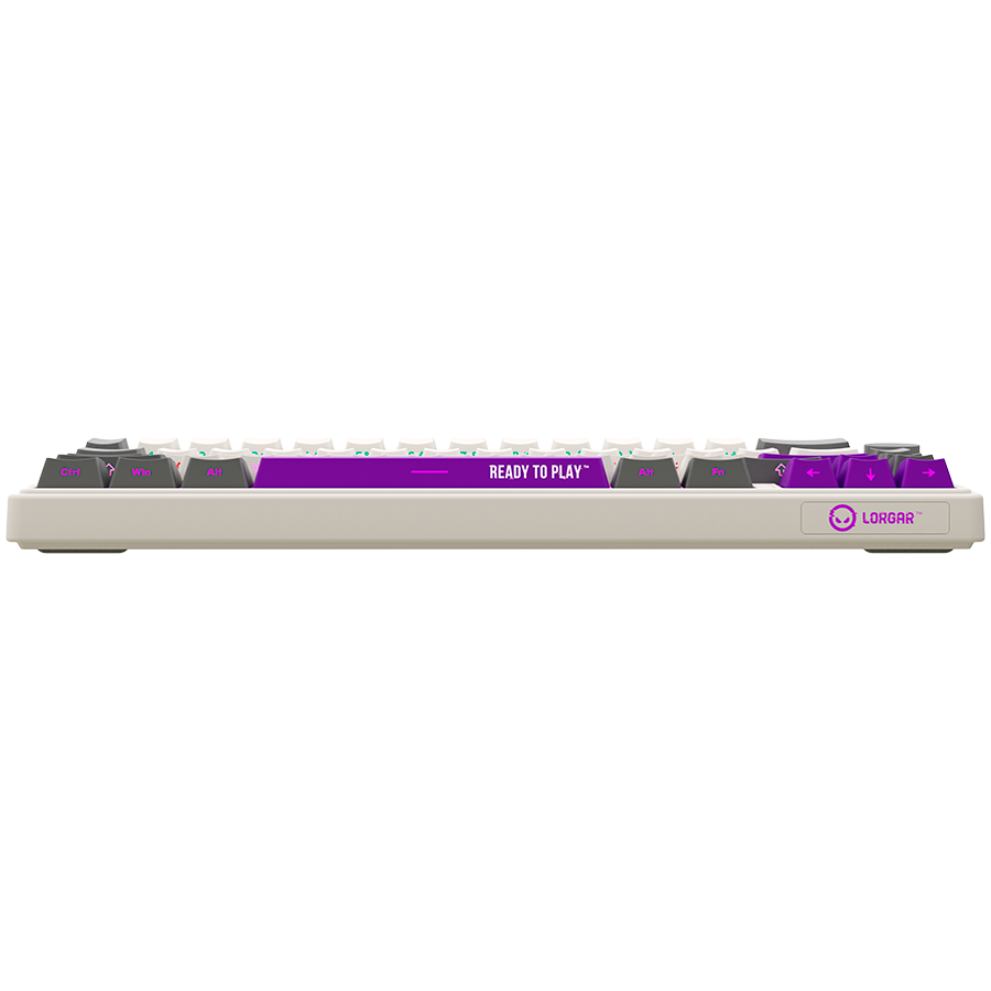 LORGAR KBP70MW, Wireless 65% Mechanical Gaming Keyboard Pro, Beige, EN layout - slika 6