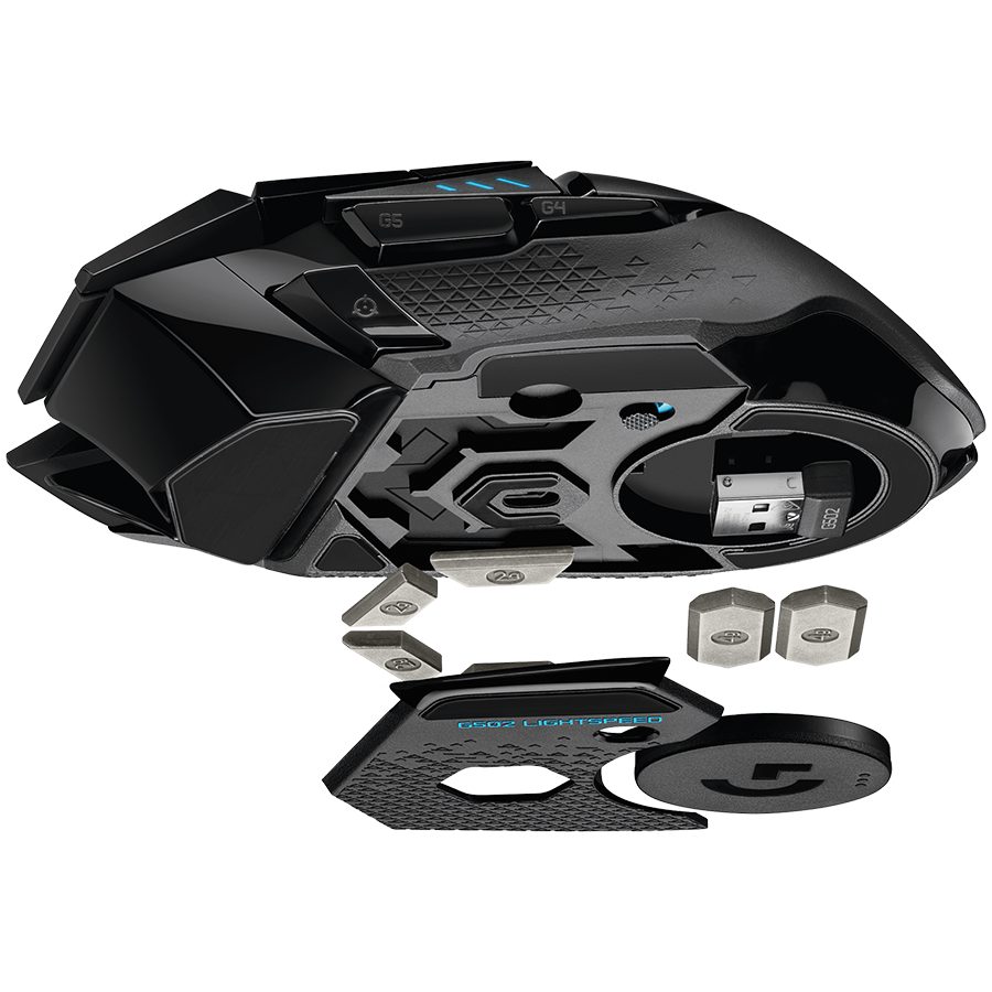 LOGITECH G502 X LIGHTSPEED Wireless Gaming Mouse - BLACK/CORE - EER2 - slika 3