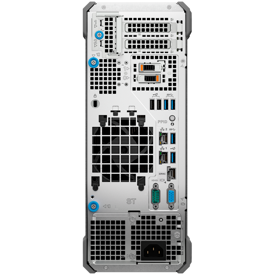DELL EMC PowerEdge T160,3x3.5"+2x2.5",Intel Xeon 6 Performance 6315P(2.8G, 4C/4T,12MB,Turbo, 55W),16GB UDIMM 5600MT/s ECC, 2TB HDD SATA 7.2K 3.5",No RAID,No Controller,iDRAC9 Enterprise, 300W PS Cable - slika 4
