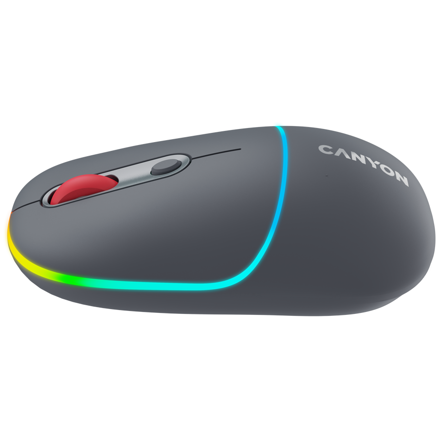 CANYON mouse MW-22 2in1 BT/ Wireless Dark Grey - slika 4