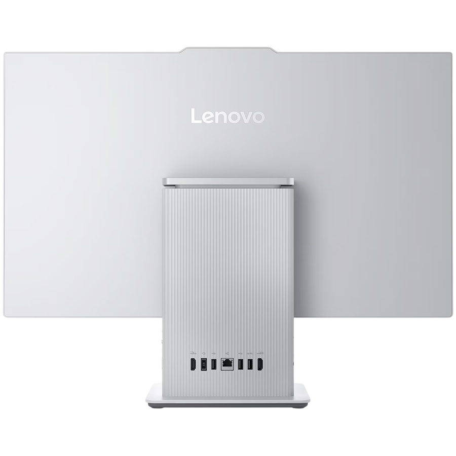 LENOVO IdeaCentre AIO 27ARR9 27" FHD IPS Non-Touch, AMD Ryzen 5 7535HS, 16GB DDR5, 512GB SSD, 3x USB-A, 1x USB-C, HDMI in-out, RJ-45, WiFi 6, BT5.2, SLO Wireless Kyb + Mouse, No OS, Cloud Grey, 2Yr - slika 5