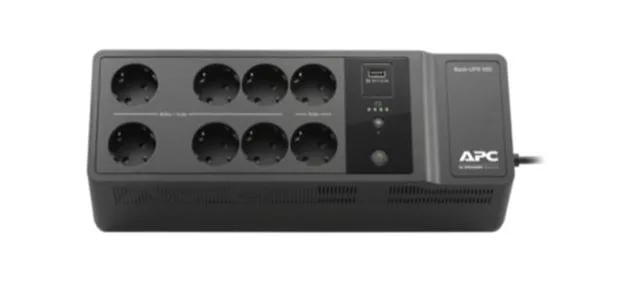 Back-UPS APC 650VA, 230V, 1 USB priključak za punjenje, 8 Schuko CEE7/7 utičnica (2 prenapona) - slika 6