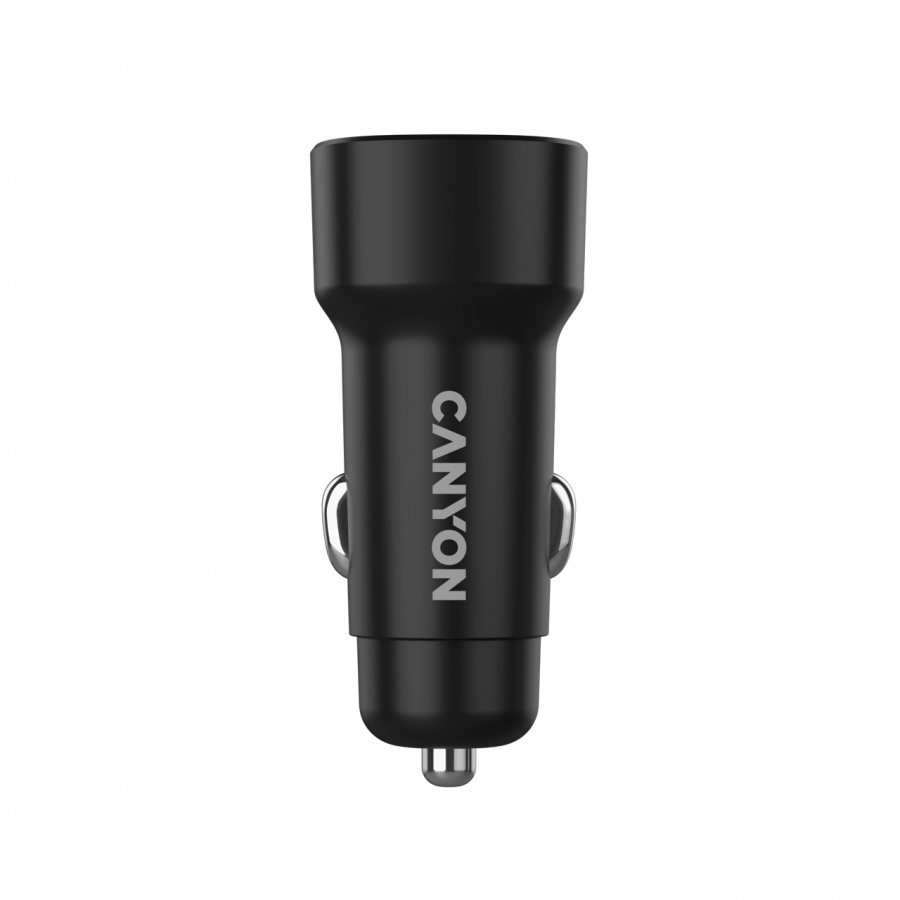 CANYON car charger OnDrive 24  24W 2xUSB-A Black - slika 5