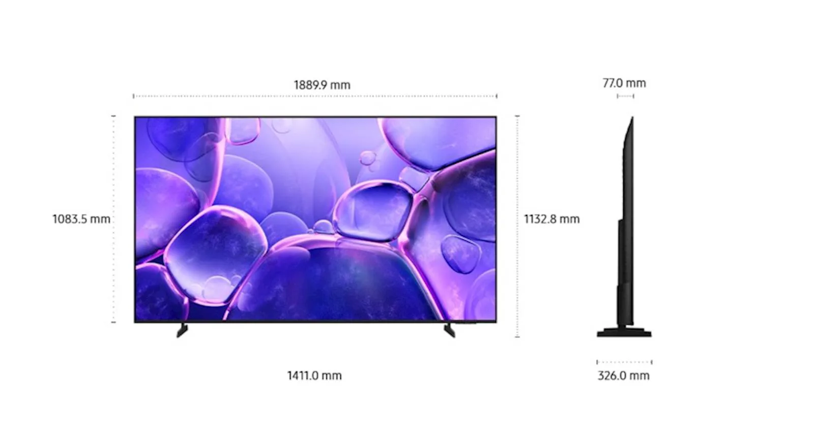 TV SAMSUNG Crystal UHD 4K  85" U8092F - slika 4