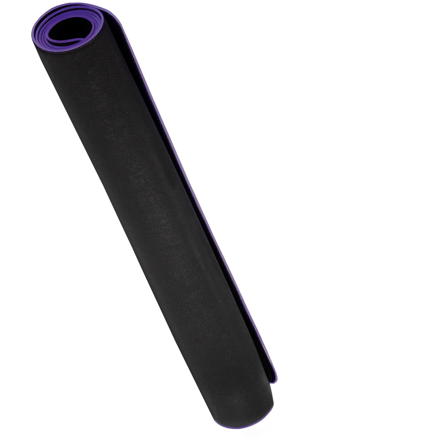 LORGAR RX1FM, Sim Racing Floor Mat Advanced, Stitched edge, 1,700X700X3 mm, Black/purple - slika 5