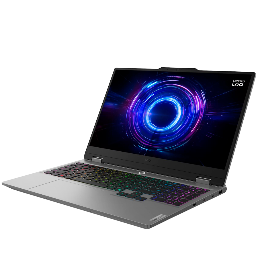 LENOVO LOQ 15IRX10 15.6" FHD IPS, Intel Core  i7-13650HX, 16GB DDR5,512GB SSD,  NVIDIA GeForce RTX 5050 8GB GDDR7 , 3x USB-A, USB-C, HDMI, RJ-45, WiFi 6, BT5.2, BH BL Keyboard, 80Wh, No OS, Luna Grey, - slika 4