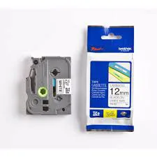 POT PAP BRO TRAKA TZE231 12mm crno na bijelo