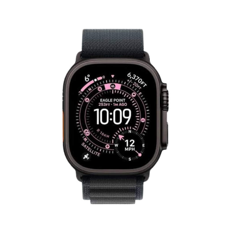 Apple Watch Ultra 3 49mm Black Titanium Case+Black Alpine Loop MF0V4 M - slika 2