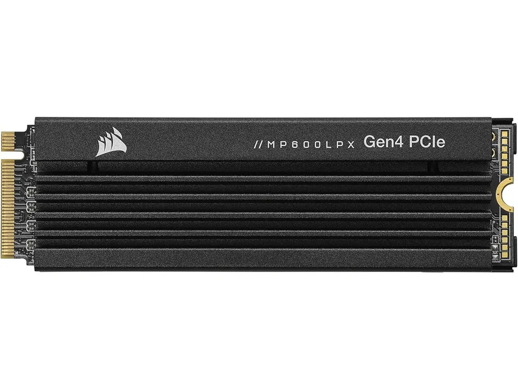 Corsair SSD 1TB M.2. MP600 PRO LPX, 7,100/6,800MB/s,Heatsink7,100/6,800MB/s, PS5 compatible - slika 2