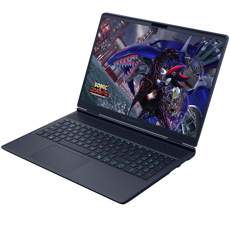Alienware 16X Aurora AC16250, 16" WQXGA (2560 x 1600) 240Hz, 300 nits, Ultra 7 255X, 32GB, 2x16GB, DDR5 5600 MT/s, 1TB M.2 PCIe, GeForce RTX 5060 8GB GDDR7, Wi-Fi 7, FHD Cam, 2x USB 3.2, 2x USB C (THB - slika 2