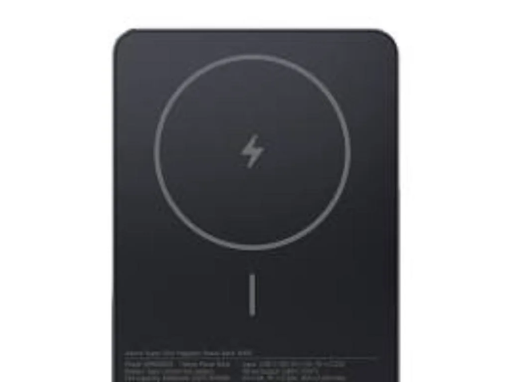 Xiaomi SuperSlim PB 5000 mAh crni USB-C x1, bežično punjenje - slika 4