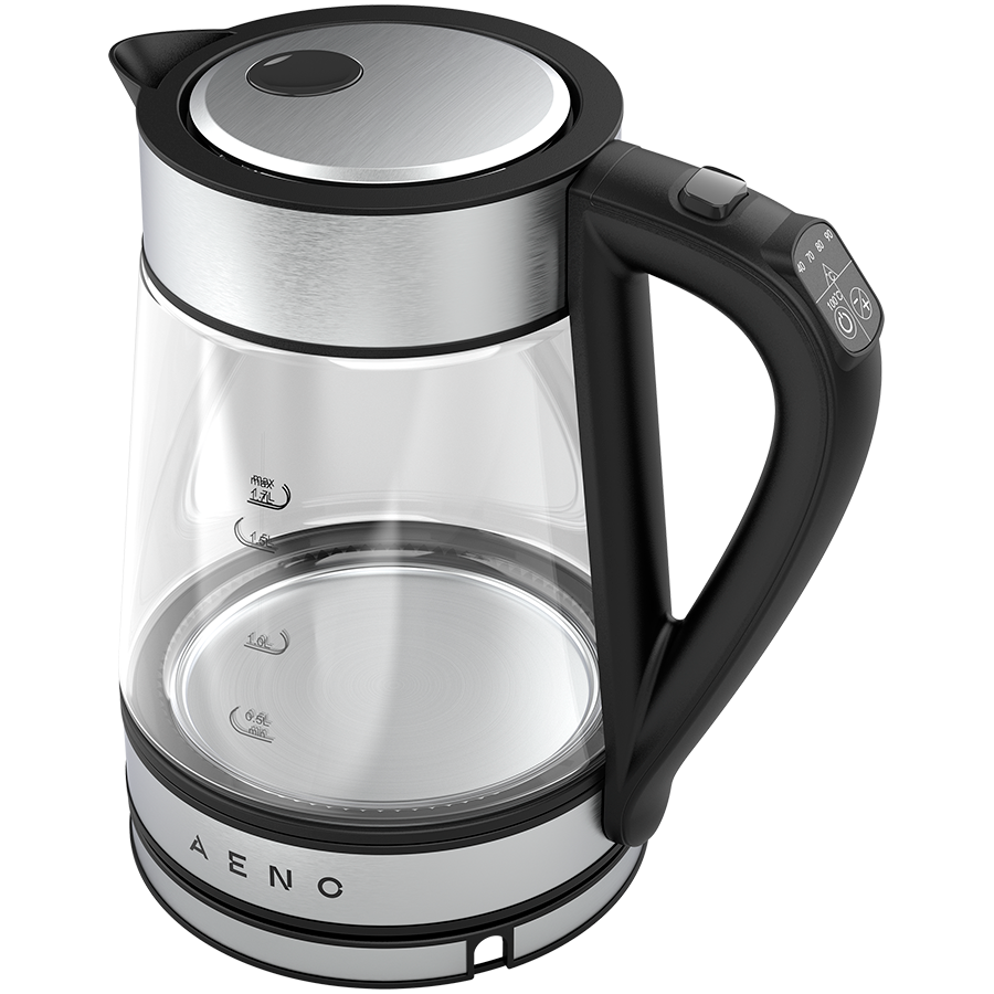 AENO Electric Kettle, Tongtai smart wifi, glass kettle, 220-240V~, 50/60Hz, 1850-2200W,  Strix, NW:1.15Kg - slika 4