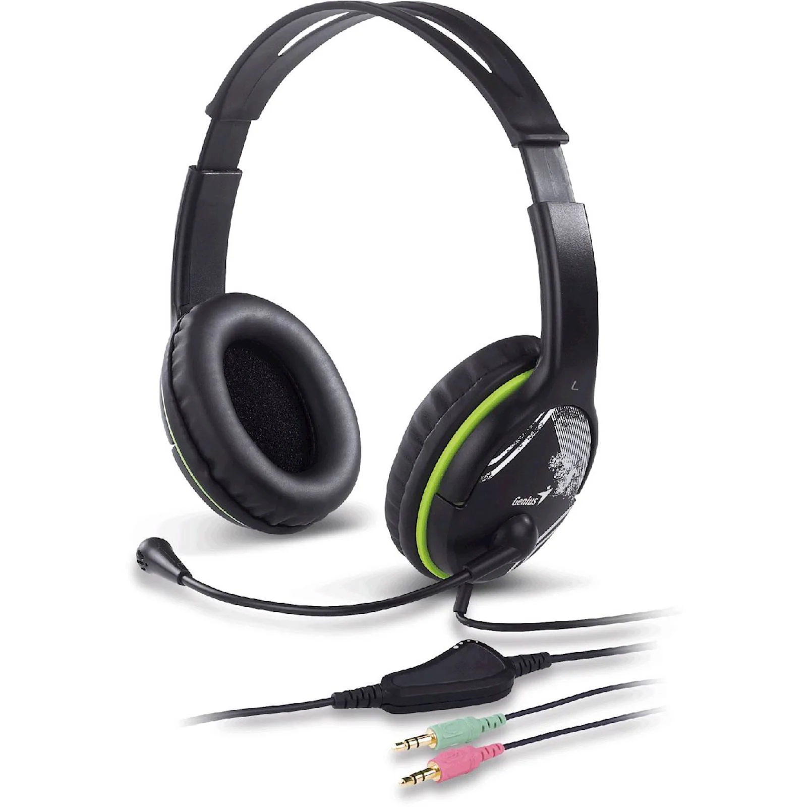 SLUŠALICE S MIKROFONOM GENIUS HS-400A - slika 2