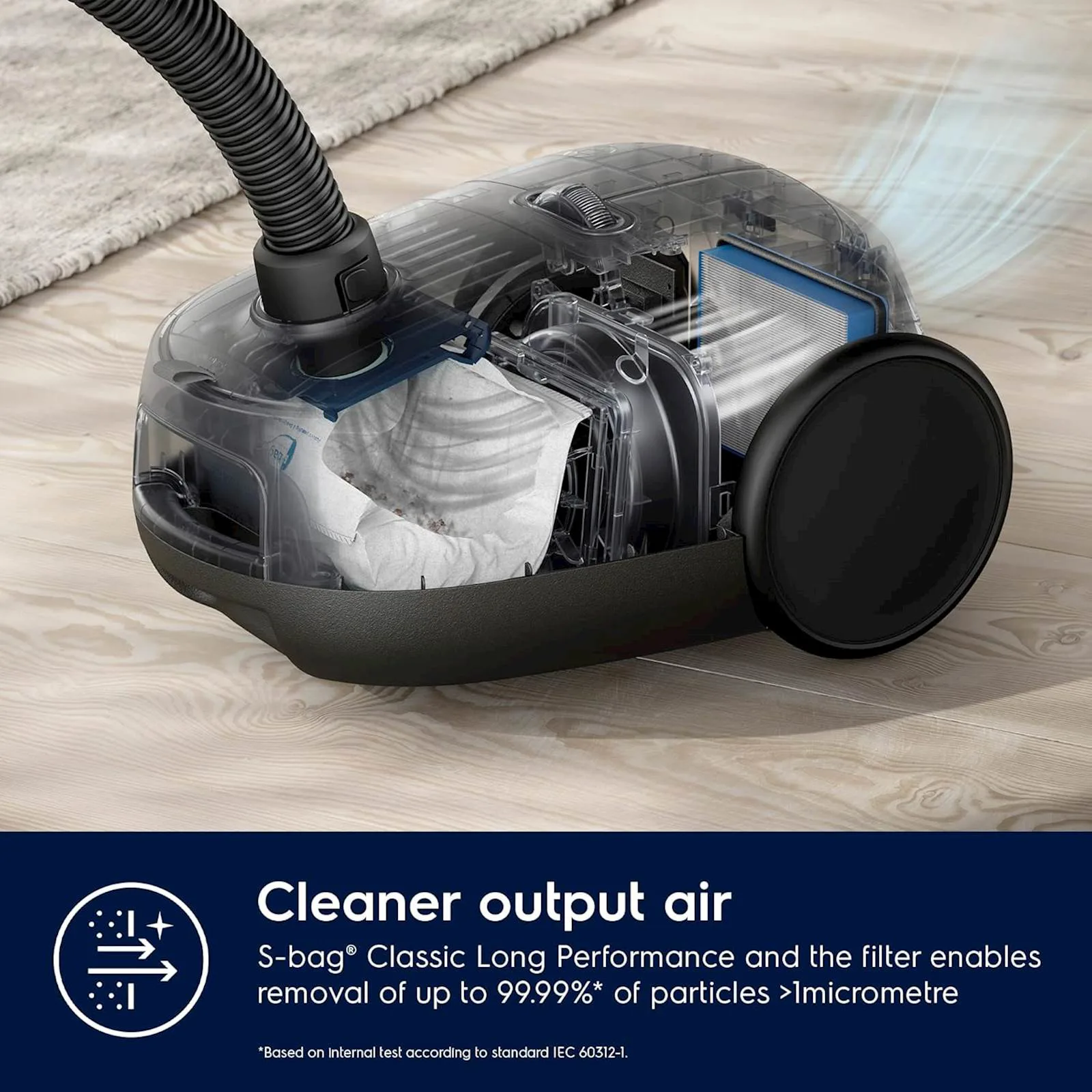 Usisivač Electrolux EB61C3WBL, sa vrećicom - slika 5
