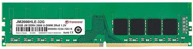 Transcend 32GB JetRAM DDR4 2666MHz - slika 2