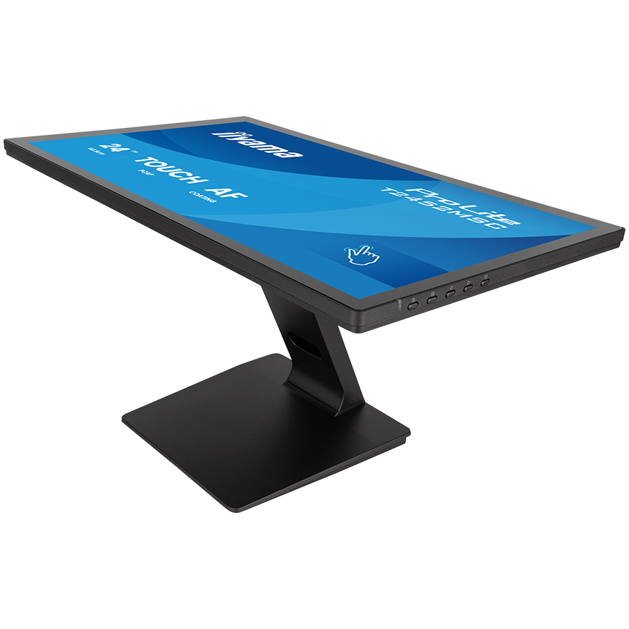 IIYAMA Monitor LED T2452MSC-B2 24" DeepContrast PCAP+ 10pt touchscreen 1920x1080 120Hz 400cd 5ms HDMI DP landscape, face-up tilt - slika 6