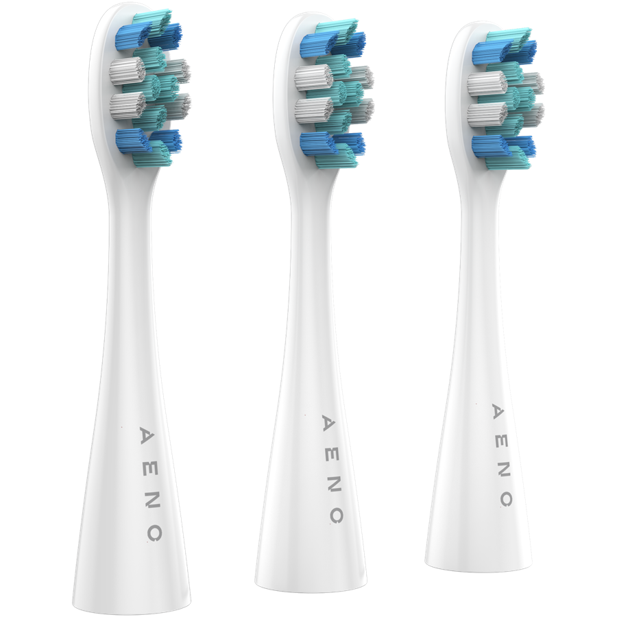 AENO Sonic Electric toothbrush, DB7: White, 3modes, 1 brush head + 2 stickers,  30000rpm, 100 days without charging, IPX7 - slika 6