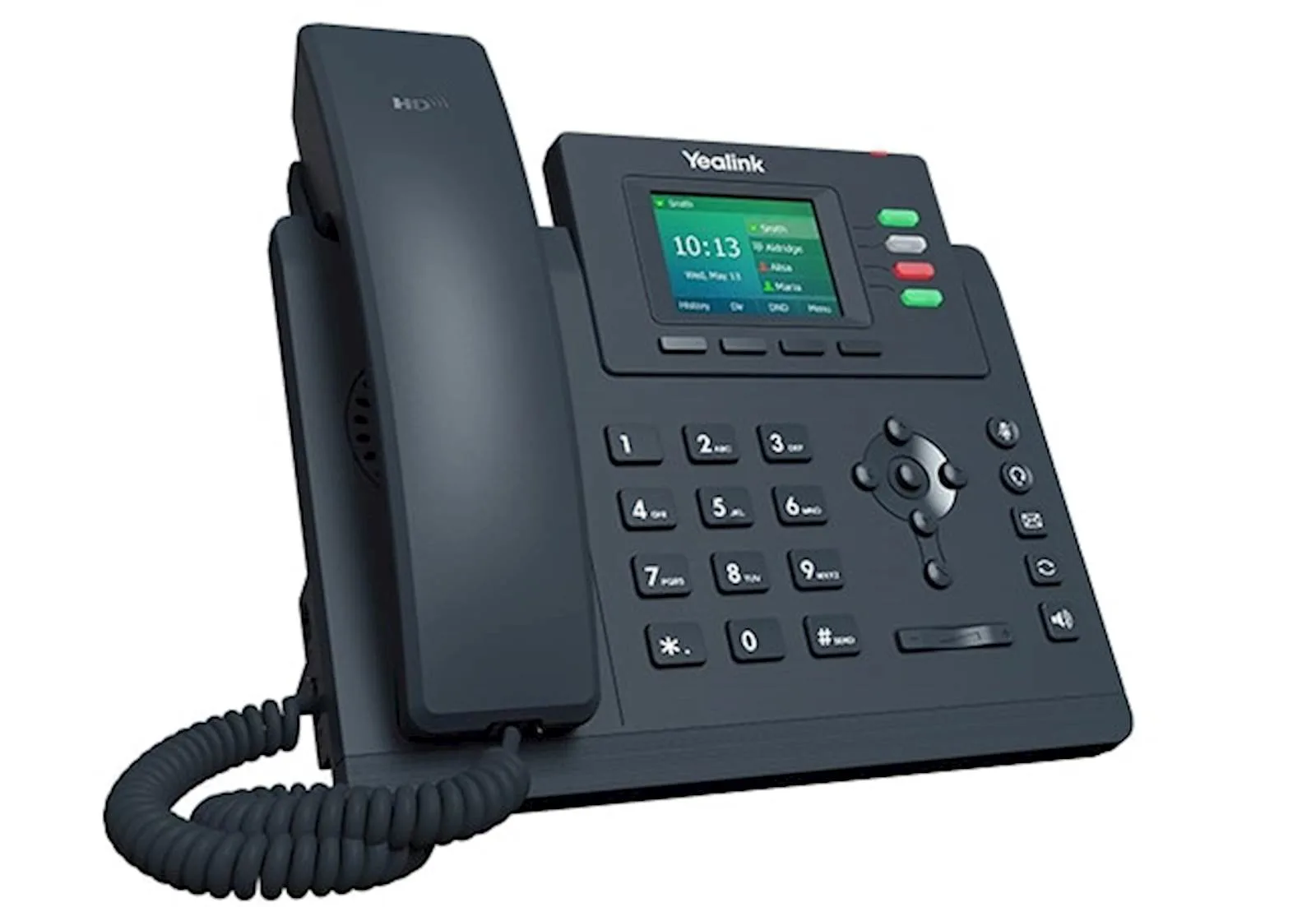 IP Telefon Yealink T33G, 2.4” color ekran, HD Voice, Smart Noise Filtering,4 SIP, Dualni Gigabit,PoE - slika 2