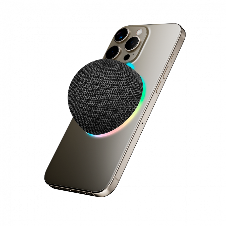 CANYON Magnetic BT speaker OnMove 13 5W Black - slika 5