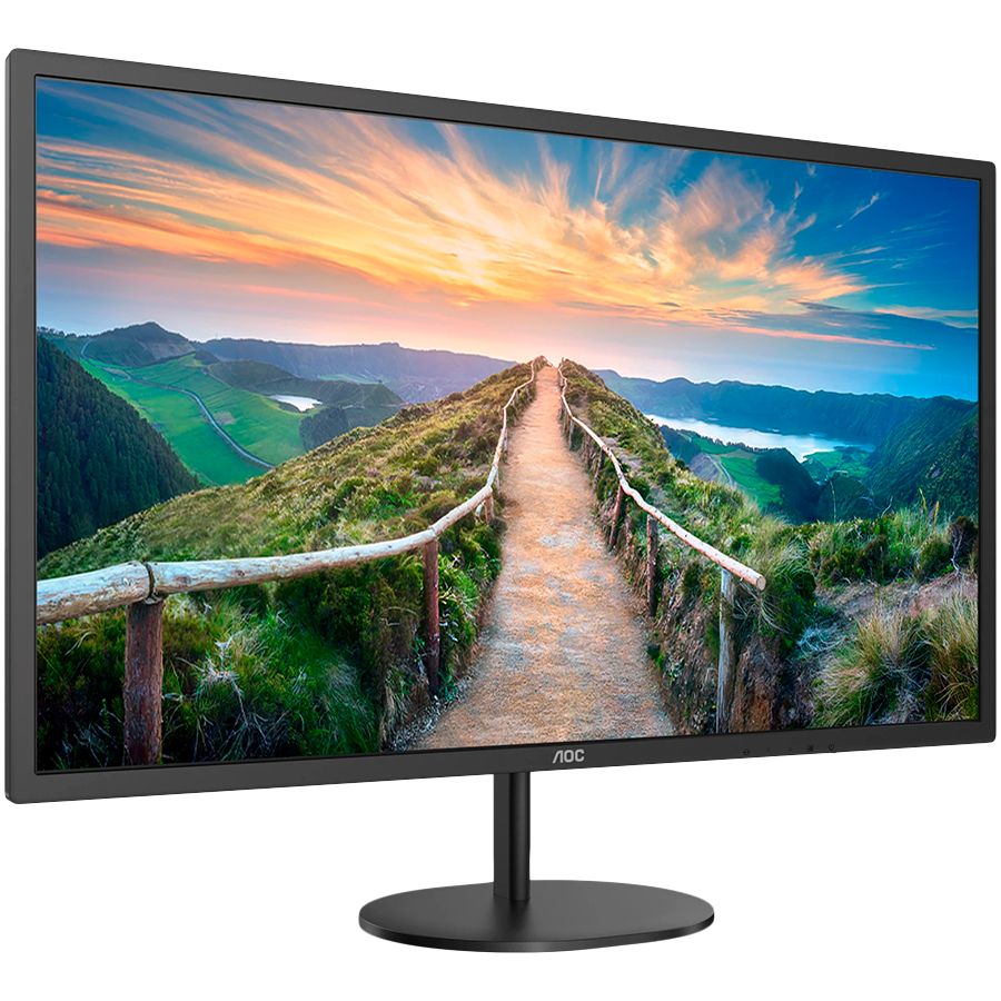 AOC Monitor Q32V4 31.5" LED, 2560x1440 (QHD), Antiglare, 75Hz, 1000:1, 4ms, IPS, HDMI, DisplayPort, Tilt Adjustment, Speakers 2 W x 2, Low Blue Light, 3-year warranty - slika 3