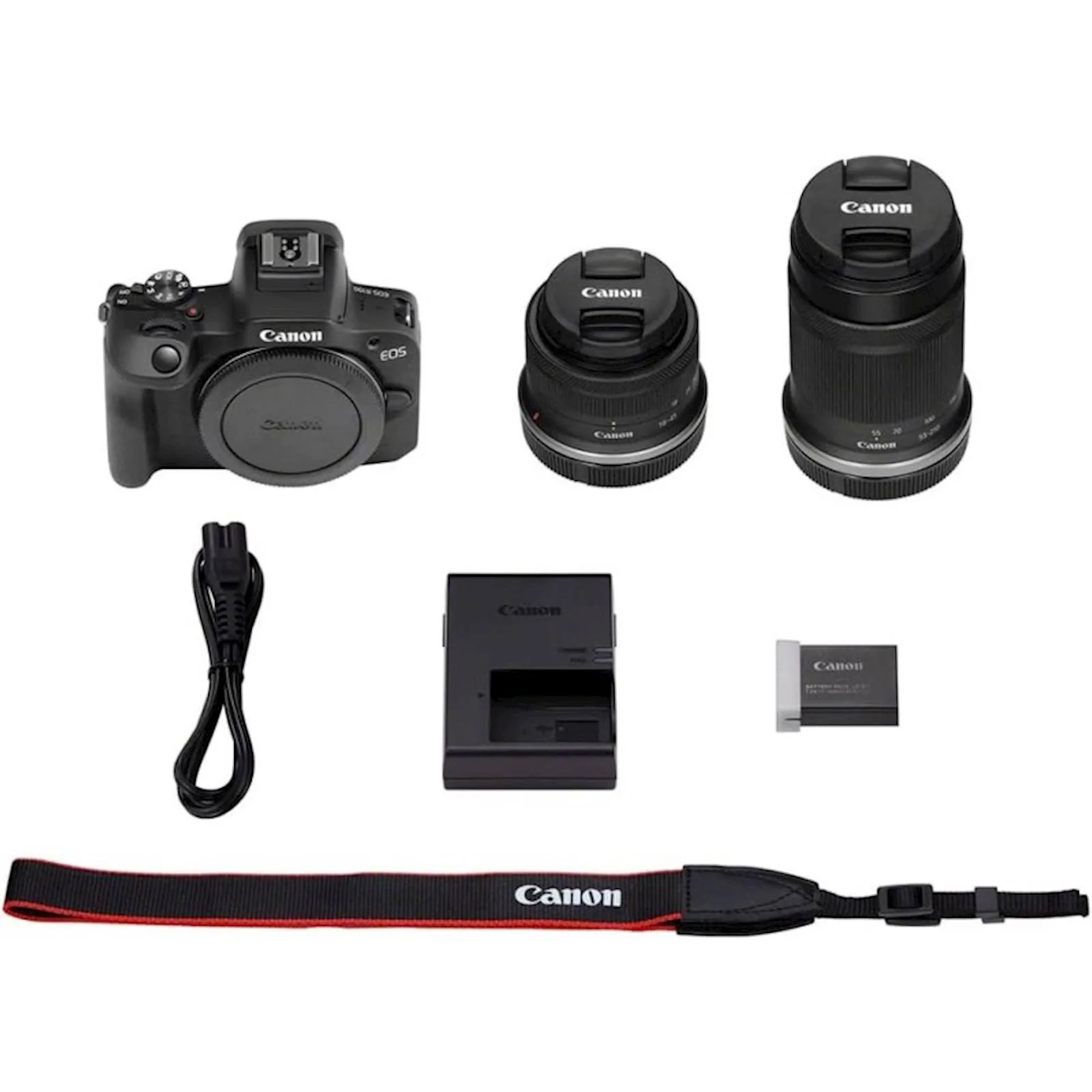 Fotoaparat CANON R100 RFS18-45 + RFS55-210 IS STM - slika 2