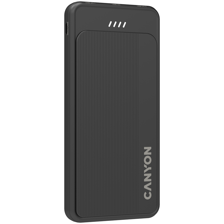 CANYON power bank OnPower 100  10000mAh Black - slika 3