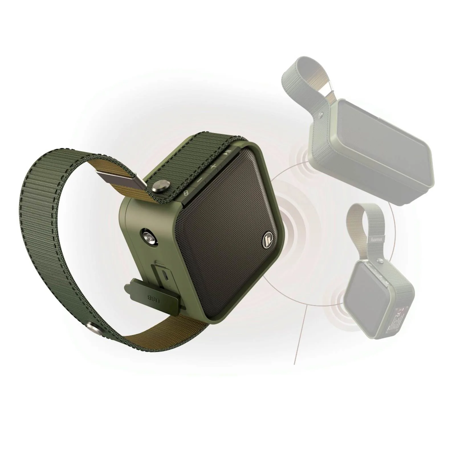 ZVUČNIK HAMA SOLDIER-S BLUETOOTH - slika 7