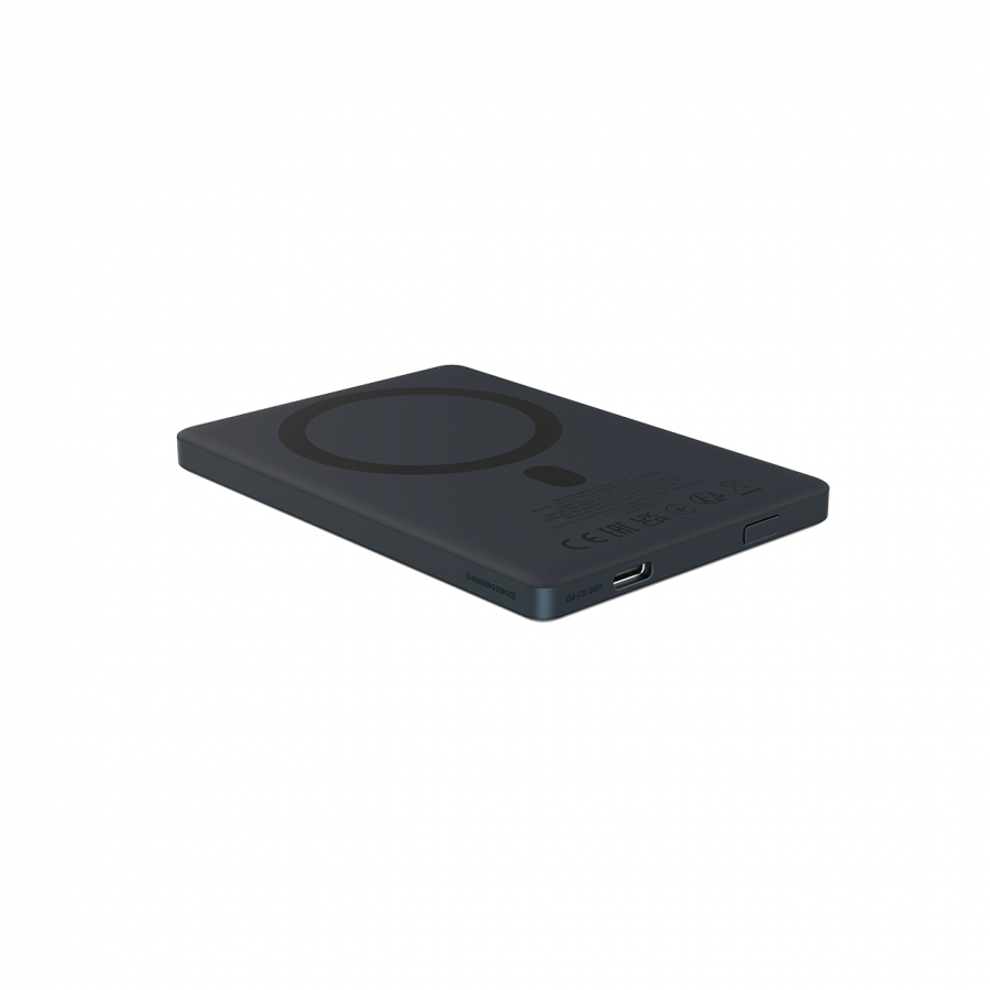CANYON magnetic power bank OnPower 500 PD20W 5000mAh Aluminium Interstellar Black
