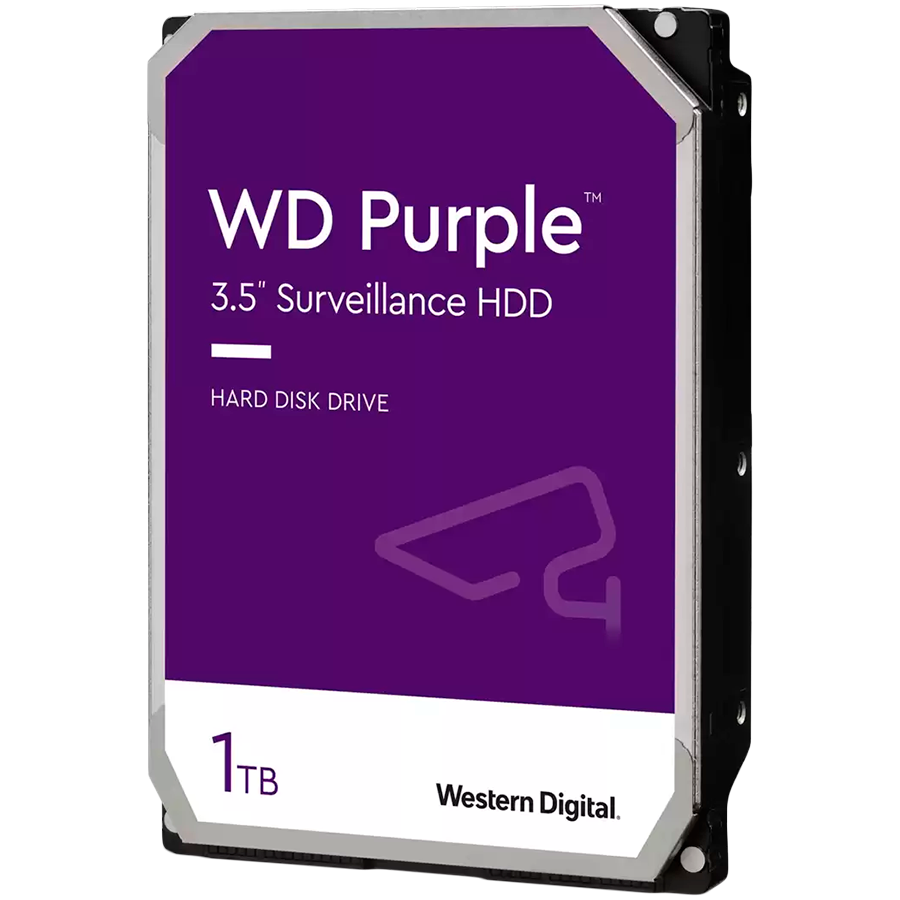 WD HDD 1TB SATA3 64MB Purple5400RPM - slika 2