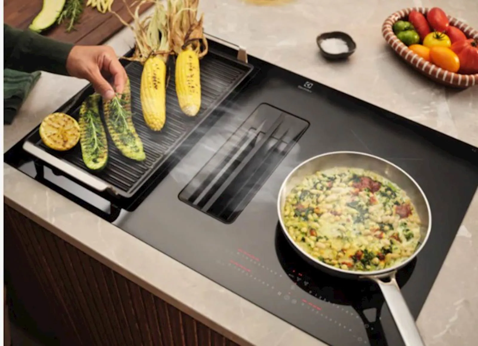 Ugradbena ploča ELECTROLUX ECC8344 indukcija+napa - slika 6