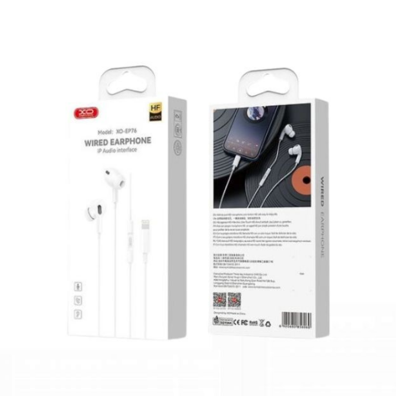 Slusalice XO EP76 Lighting White - slika 2