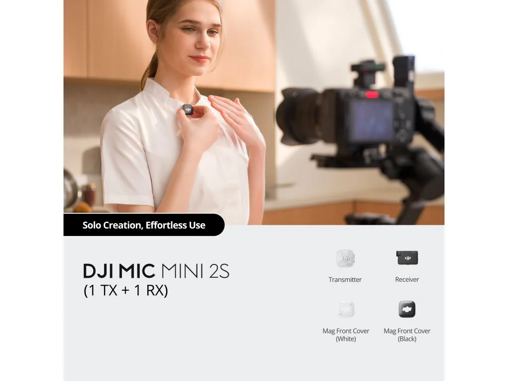 DJI Mic Mini 2S (1 TX + 1 RX) - slika 3