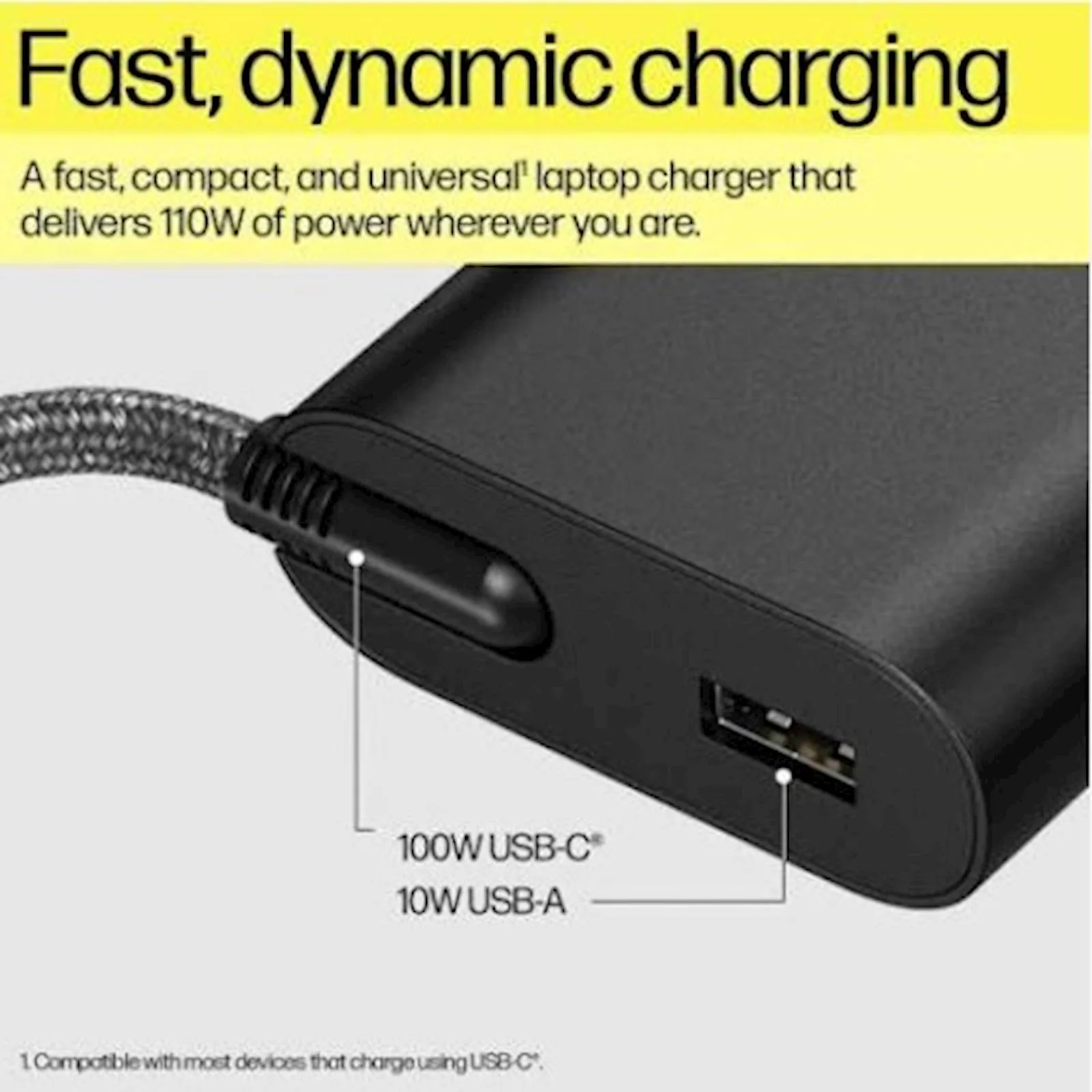 Punjač za laptop HP USB-C 110W (8B3Y2UT) - slika 2