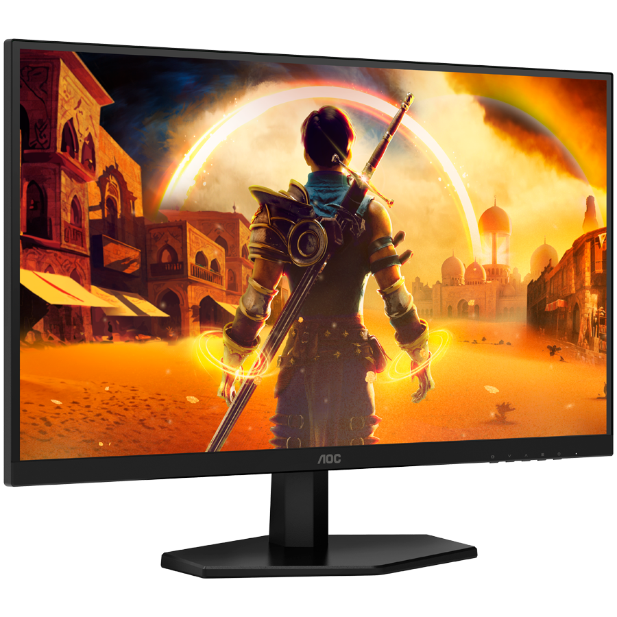 AOC Monitor Gaming 27G42E 27" Fast IPS, 1920x1080, 180Hz, 1ms (GTG), 300 cd/m2, 1000:1, Adaptive Sync, G-Sync Compatible, HDR10, 1xHDMI, 1xDP, Tilt - slika 2