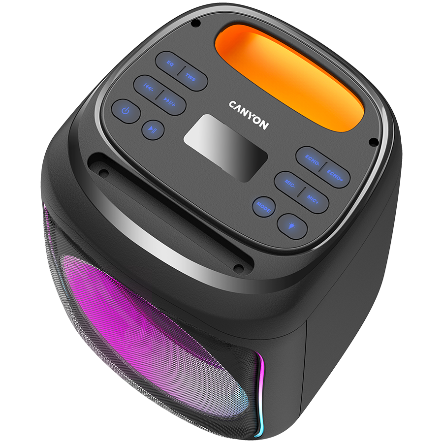 CANYON speaker OnFun 5 Partybox 40W RGB Black - slika 2