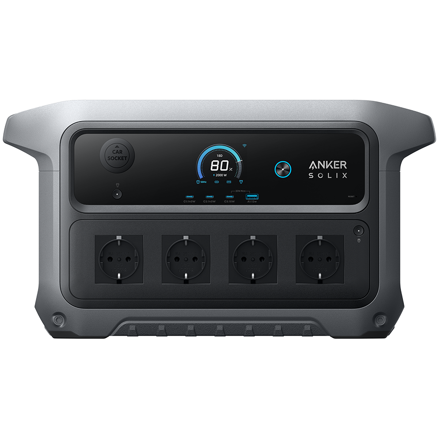 Anker SOLIX Powerstation C2000 Gen2 - 2048Wh, Peak Power 4000W