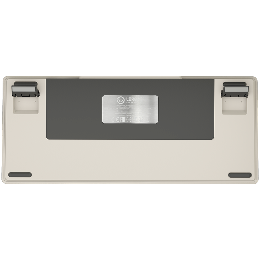 LORGAR KBP7075W, Wireless 75% Mechanical Gaming Keyboard Pro, Beige, EN layout - slika 8