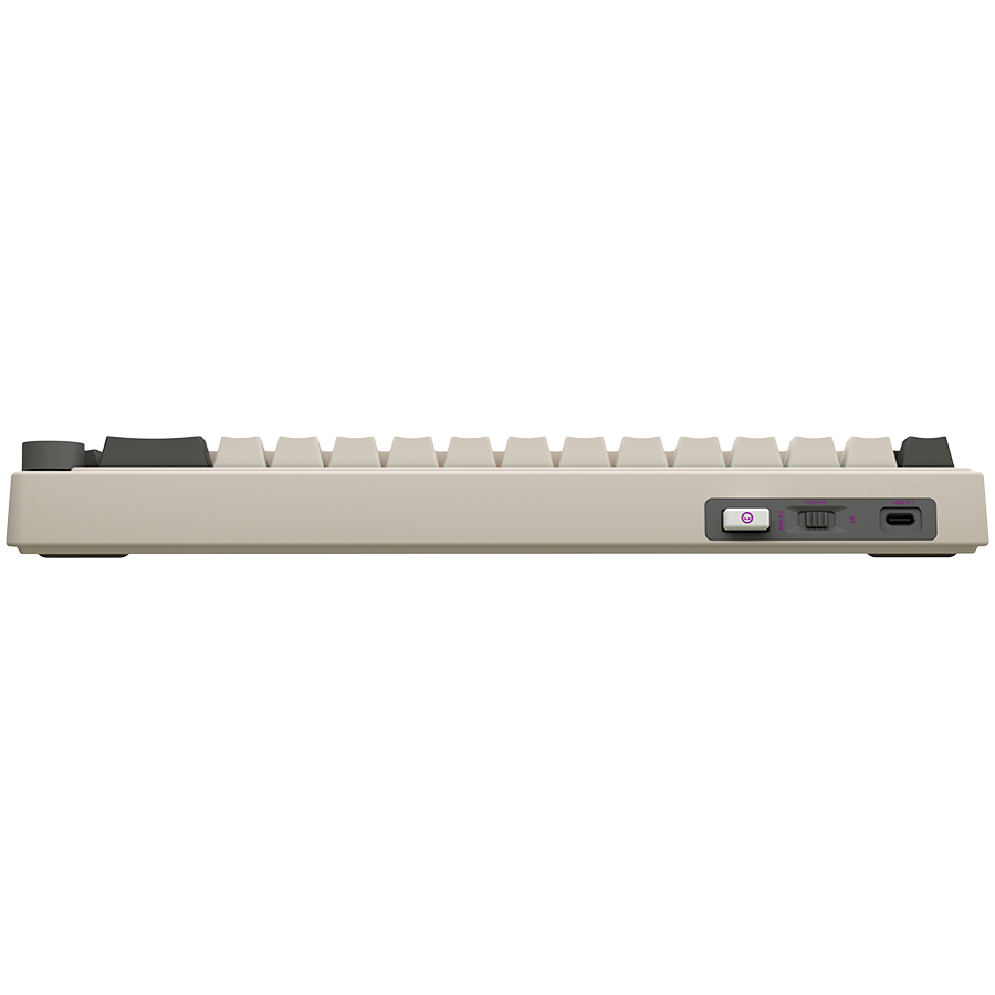 LORGAR KBP70MW, Wireless 65% Mechanical Gaming Keyboard Pro, Beige, EN layout - slika 5