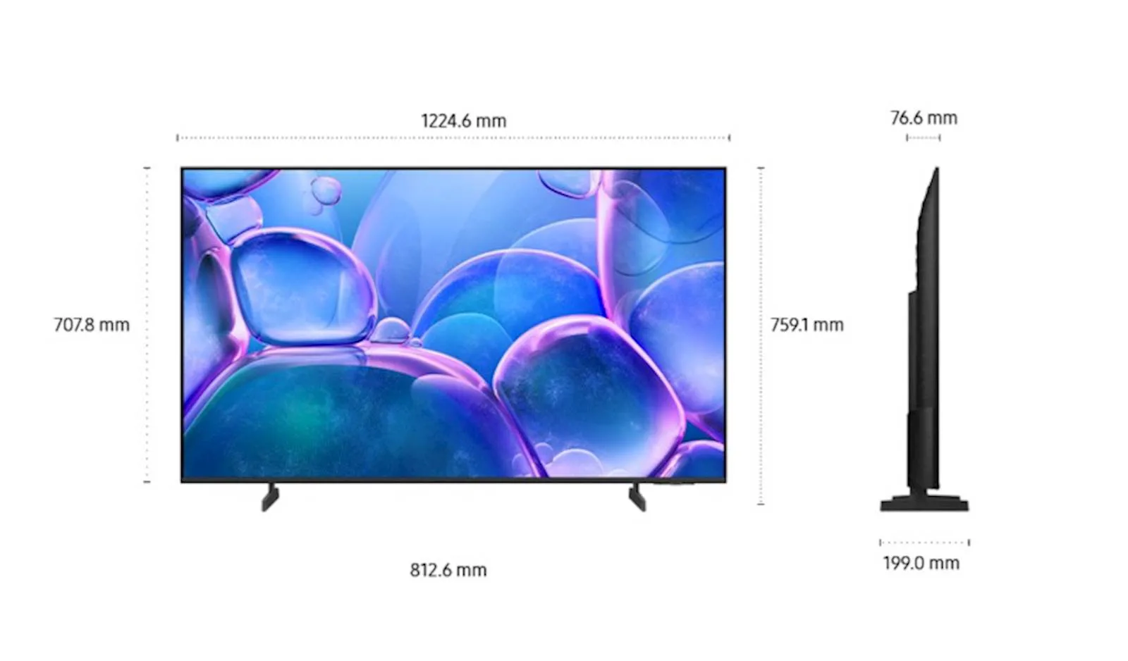 TV SAMSUNG Crystal UHD 4K  55" U7022F - slika 3