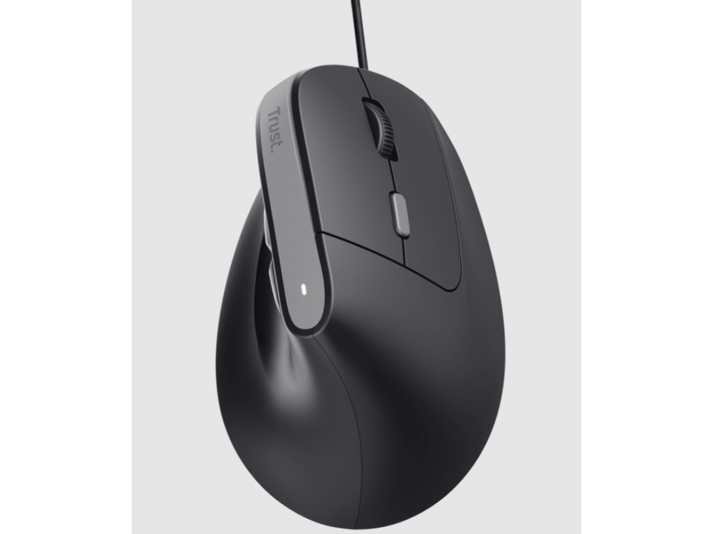 Trust Bayo II ergonomski miš,žičani, USB, 800-2400 dpi, 6tipki, crni - slika 2