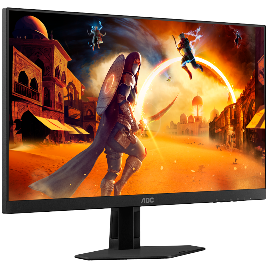 AOC Monitor Gaming 24G4HRE 24" (23.8") Fast IPS, 1920x1080, 200Hz, 0.5ms MPRT (1ms GtG), 300 cd/m2, 1000:1, Adaptive Sync, G-Sync Compatible, HDR10, 2x HDMI, 1x DP, Speakers, Tilt - slika 2