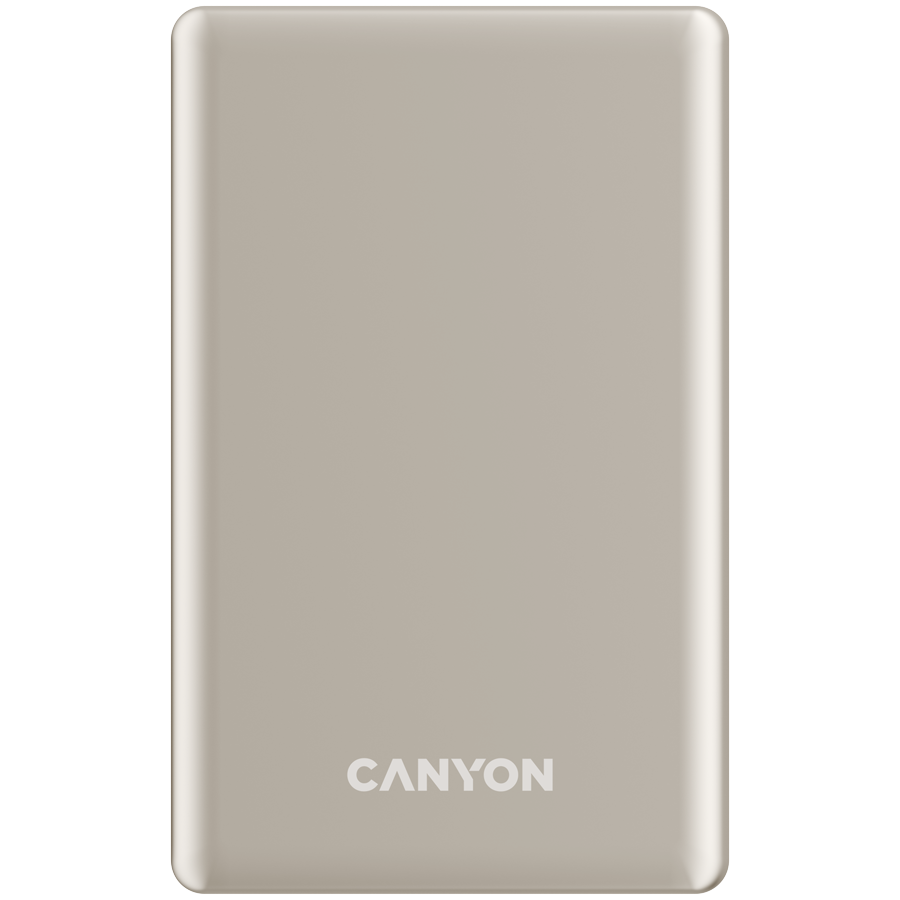 CANYON power bank OnPower 510 slim Magnetic 10000 mAh PD20W Bež