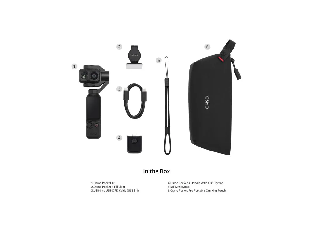 Osmo Pocket 4P Standard Combo - slika 5